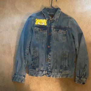 Members Only Spongebob Jean Jacket